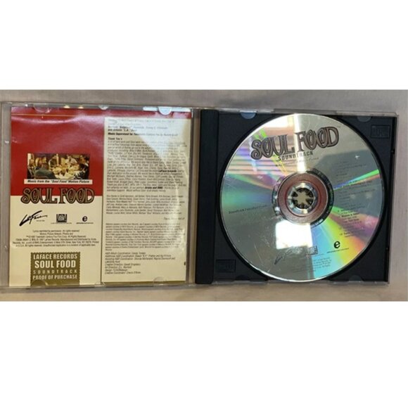 Various – Soul Food Soundtrack (CD, 1997) LaFace Records 73008-26041-2 VG - Picture 3 of 3